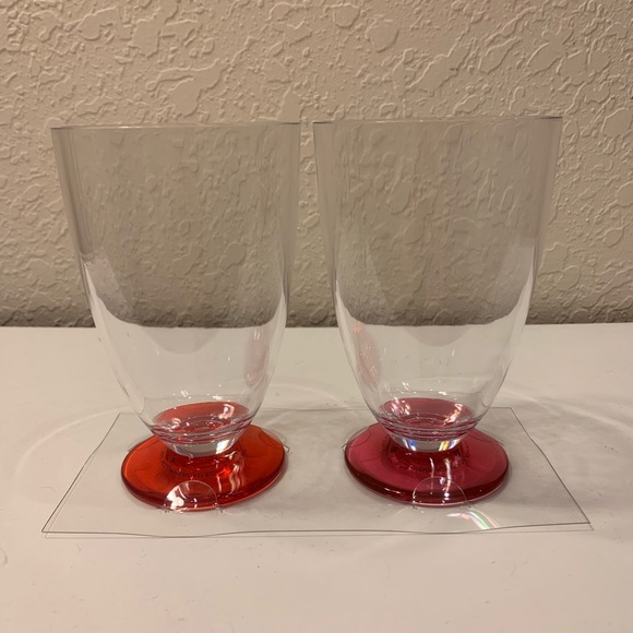 Kate Spade New York Acrylic Tumbler Set Red/Pink - Picture 4 of 6